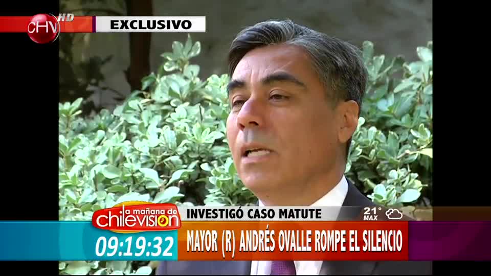 ¡Exclusivo! Caso Matute: Mayor (R) de Carabineros contó detalles inéditos