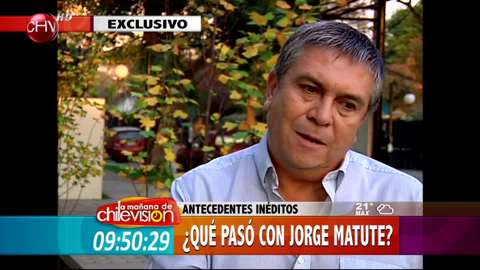 Antecedentes inéditos: ¿Qué pasó con Jorge Matute Johns?