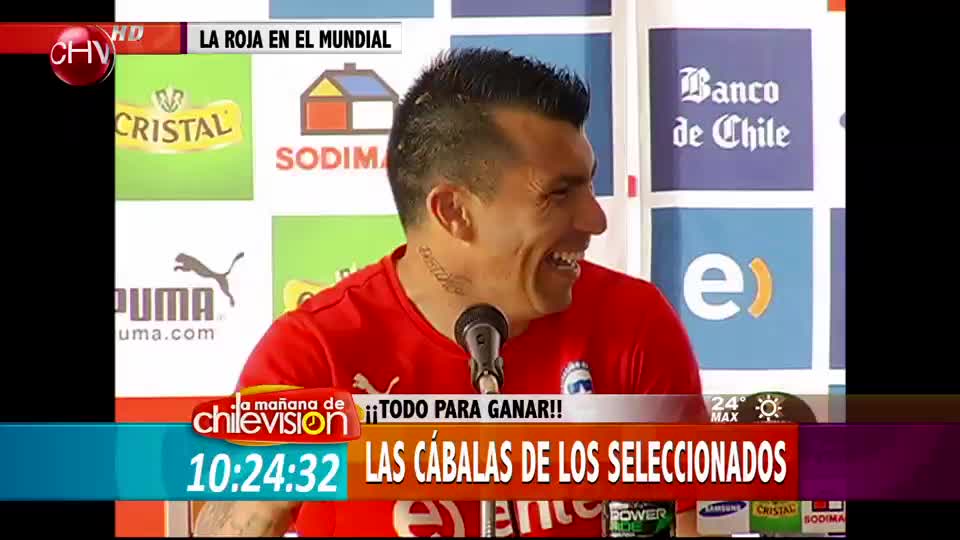 Entérate de cuáles son las cábalas que tienen los jugadores de La Roja