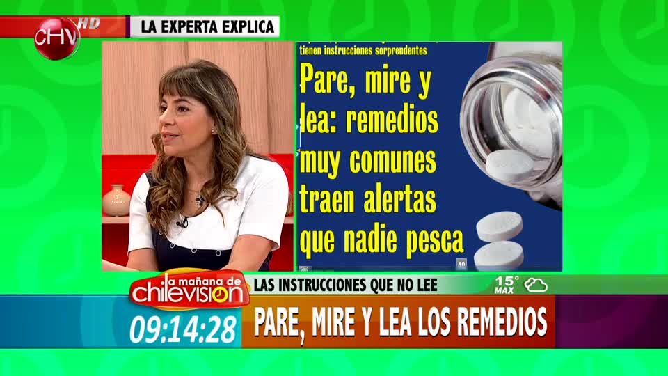 Conozca qué es lo que debe hacer antes y después de utilizar sus medicamentos