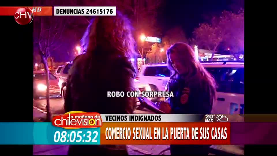 Vecinos de Santiago centro piden más fiscalización al comercio sexual