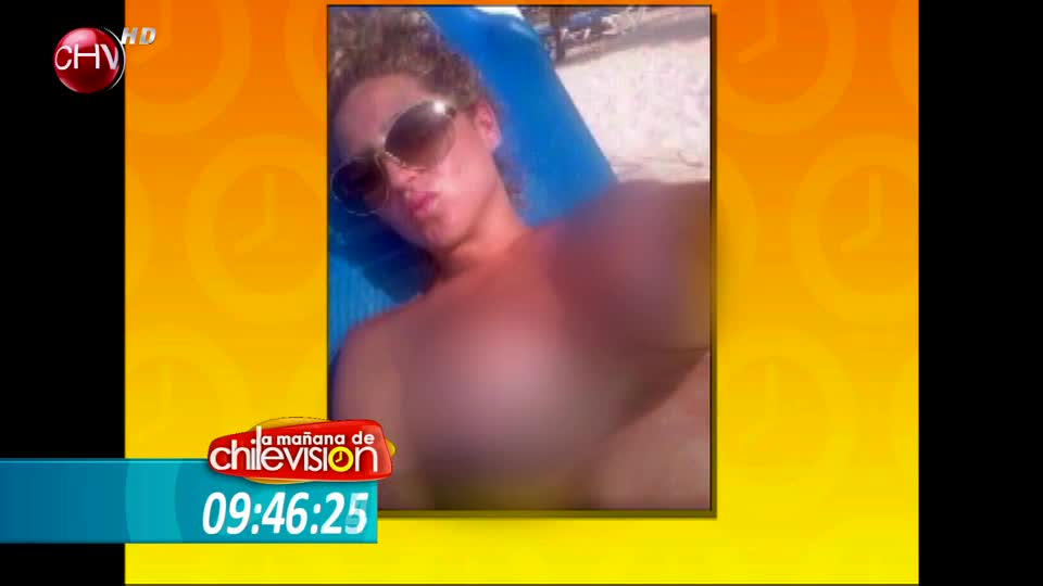 Filtran foto de Luli haciendo toples en playa caribeña