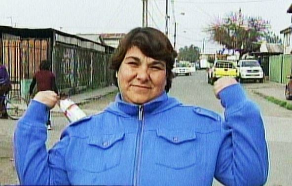 Apareció la mujer del carro: 