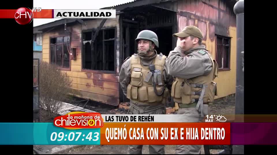 Tomó de rehén a su ex y a su hija de meses y después hizo explotar la vivienda