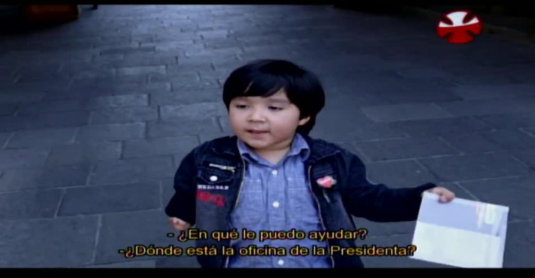 El niño símbolo recibió una particular misión por parte de Don Francisco