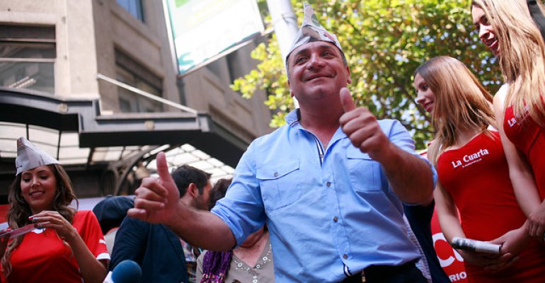 Luis Jara fue electo como mejor animador de matinal 2014