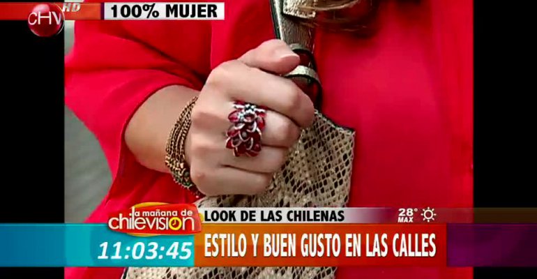 Chilenas con buen gusto se lucen por las calles de Santiago