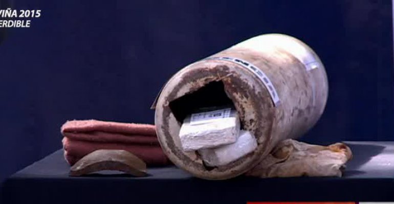 Capturan a dos hombres que transportaban droga en tanques de oxígeno