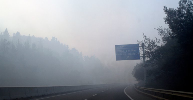 Las condiciones meterológicas son poco favorables para Valparaíso