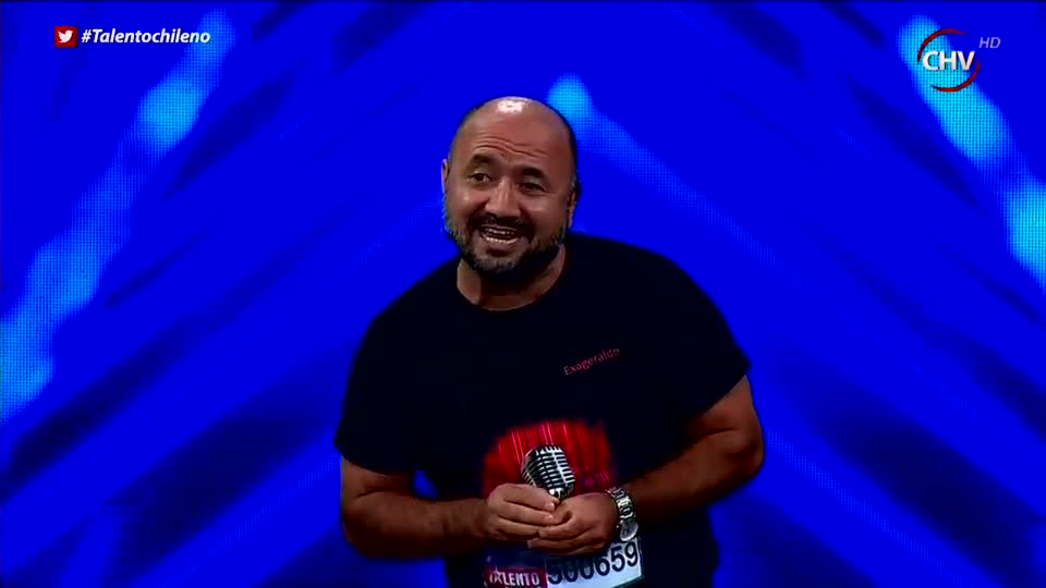 Exageraldo y su monólogo humorístico sacó carcajadas en Talento Chileno