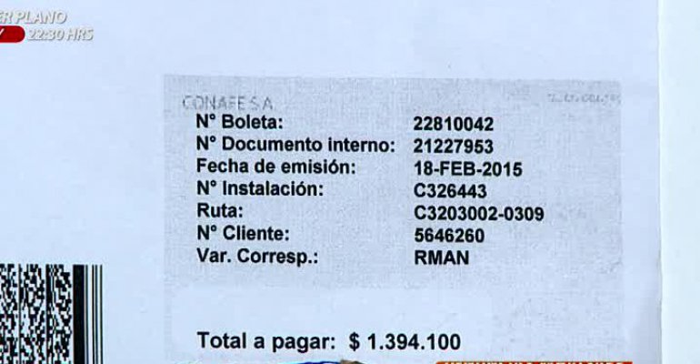 Dueño de casa denuncia que deberá pagar más de un millón en la cuenta de luz