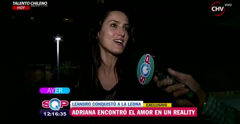 Adriana habría encontrado el amor junto a Leandro fuera de Amor a Prueba