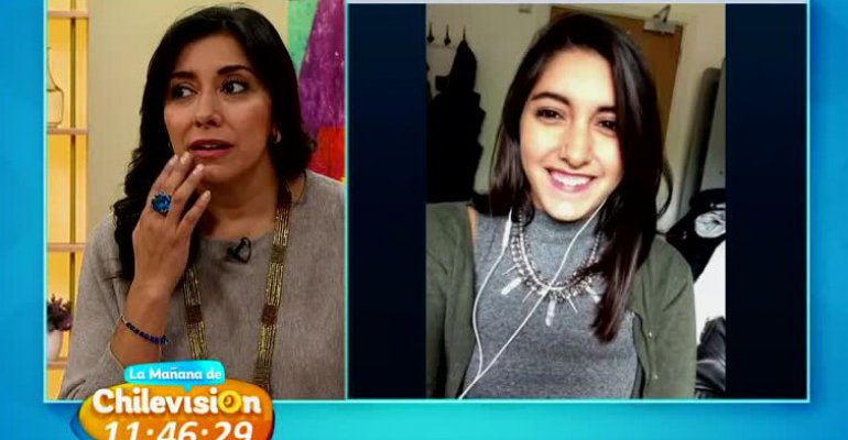 Carmen Gloria se emociona al recibir saludo de su hija por el día de la madre