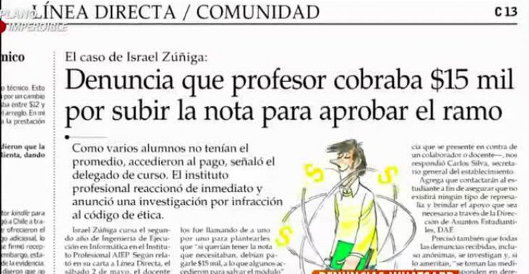 Denuncian a profesor universitario que pidió 15 mil pesos por aprobar ramo