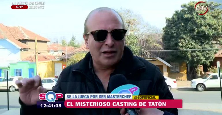 Sorprendimos a Tatón Púrpura en posible casting de MasterChef VIP