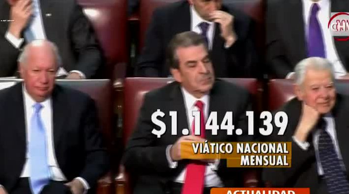 Polémica ha generado doble viático de parlamentarios