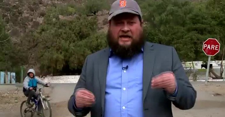 El Guatón Salinas busca el misterio de la escalera del diablo en La Ligua