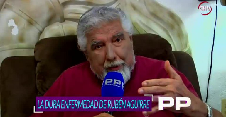 Ruben Aguirre lucha por cruda enfermedad sin dinero ni trabajo tras ser el Profesor Jirafales