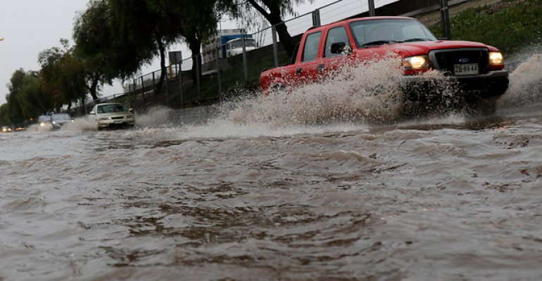 Esto ocurrió durante la mañana con las precipitaciones que afectan al país - Parte 2