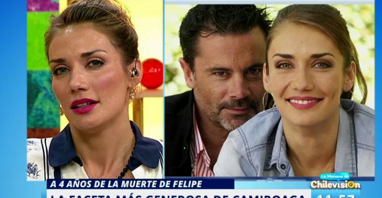 Esta fue la reacción de Carola de Moras al ver foto junto a Felipe Camiroaga