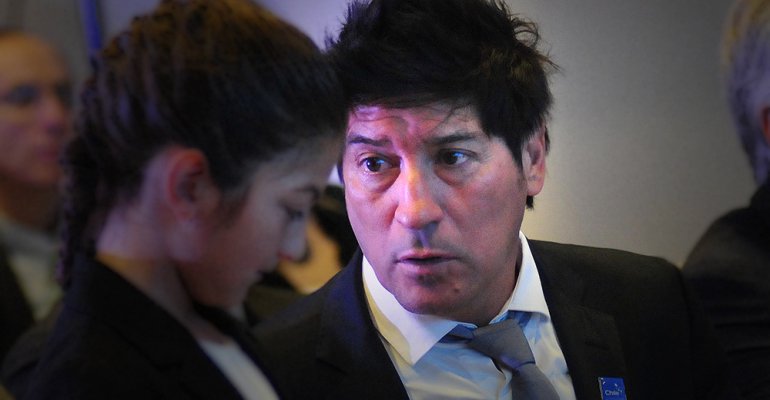 Iván Zamorano y María Alberó protagonizaron accidente de tránsito en Buenos Aires