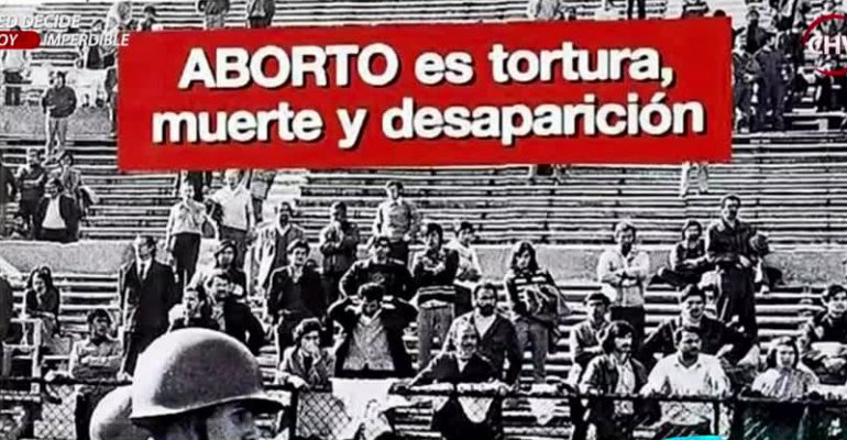 Continúa polémica por gigantografía instalada en la Ruta 68