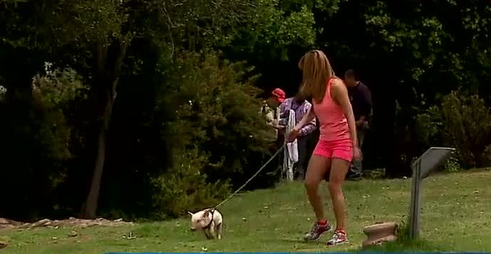 Macarena Venegas cuenta sus aventuras con el chanchito Juanito