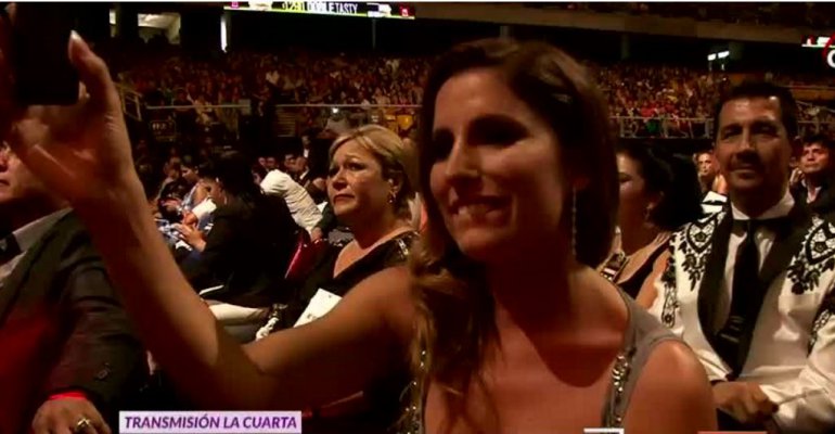 La emoción de la polola de Juan Pablo Queraltó en los Copihue de Oro