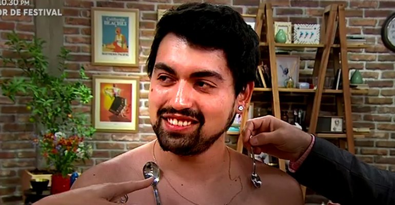 Hombre Imán contó su extraño fenómeno en La Mañana