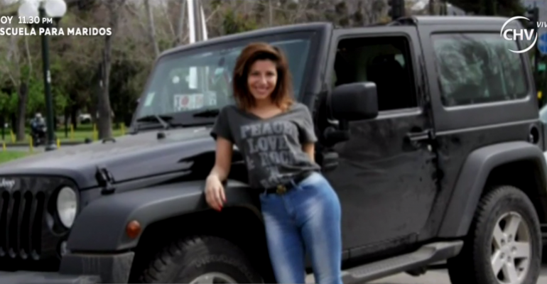 Dayana Amigo fue acusada de chocar auto y no pagar