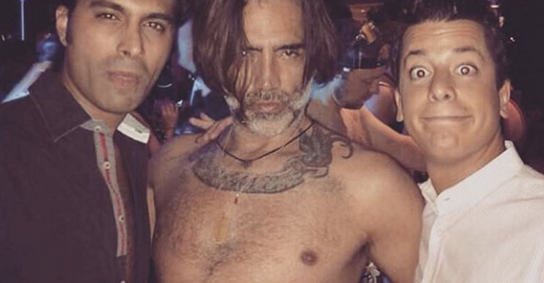 Alejandro Fernández avergonzado por fotos en club gay
