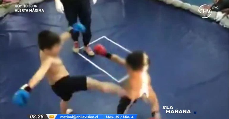 Muestra de artes marciales es criticada por pelea de niños