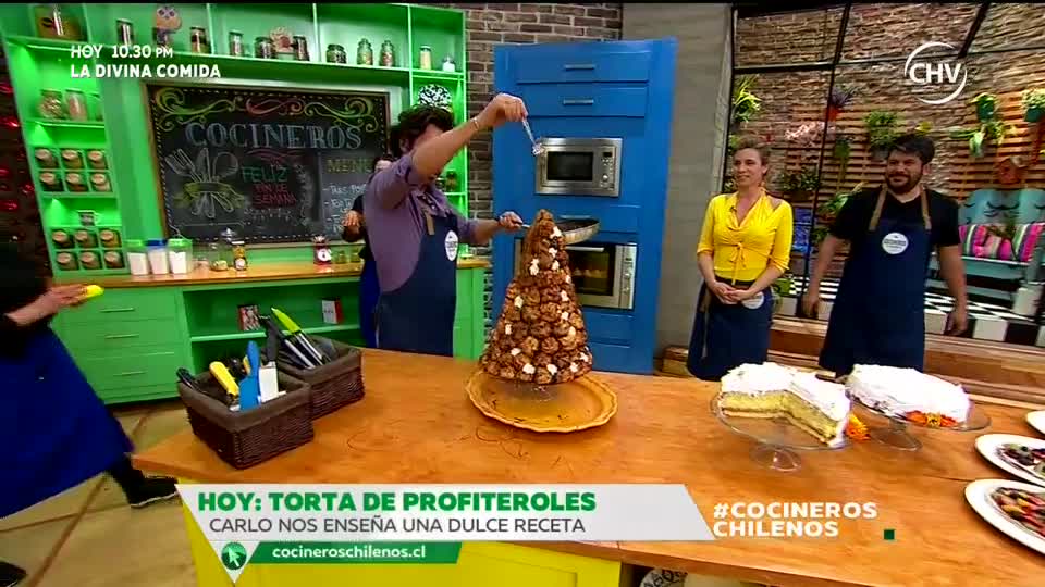 Carlo Von Muhlenberg nos enseñó a hacer una Torta Coquembrouche - Parte 3