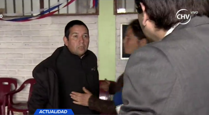 Simpatizantes de alcalde de Colbún agredieron a periodista