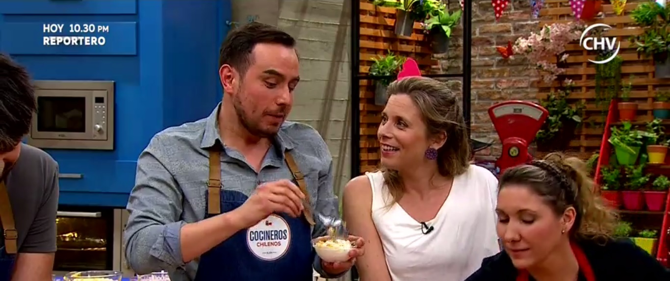 César Antonio Campos preparó sandwiches con Cocineros Chilenos - Parte 3