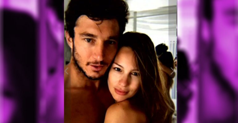 Filtran supuestas fotos íntimas de Pampita y nuevo novio