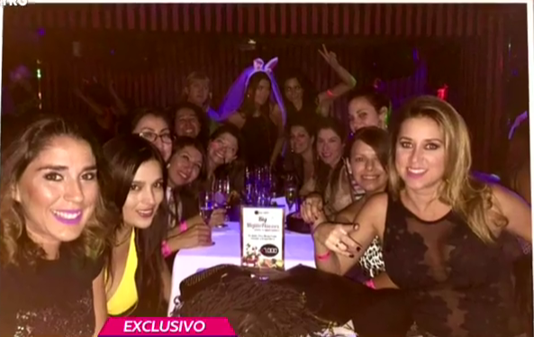 Yanina Halabi tuvo encendida despedida de soltera