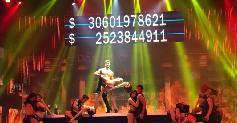 Angie Jibaja y Luis Mateucci encendieron la Vedetón con El Bar del Pecado