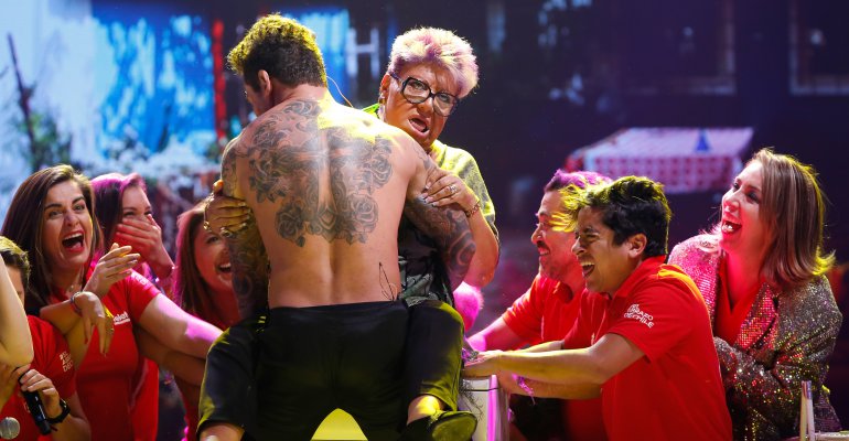 Patricia Maldonado reprodujo junto a Thiago escena de Sexo con Amor