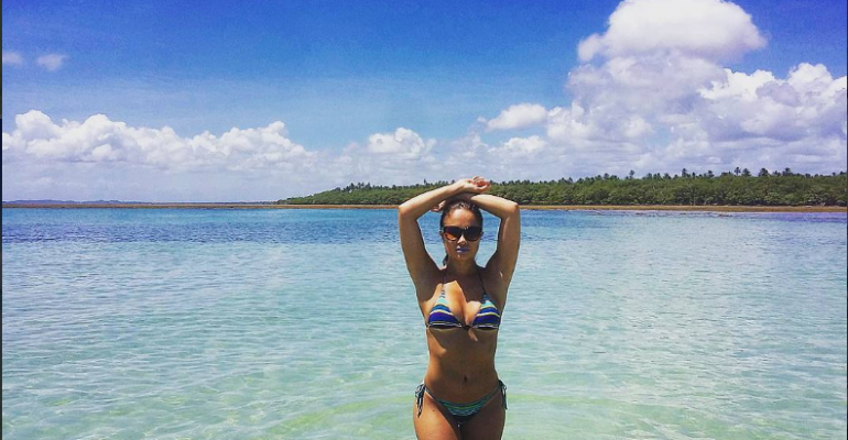 Francini Amaral y sus vacaciones paradisíacas con amigas