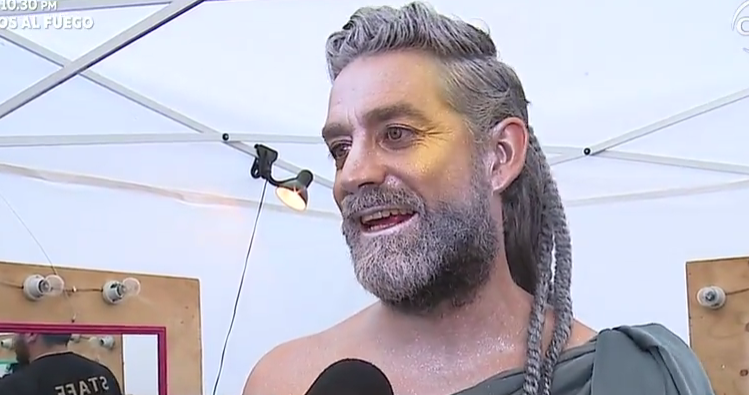 Así se preparó Felipe Braun para el musical Sirena