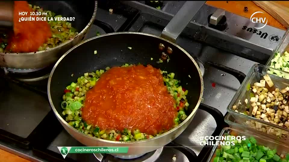 Pastas rápidas: Salsa de choritos y salsa vegetariana para acompañar lo que sea