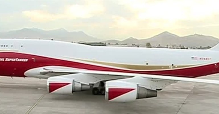 Conoce la tecnología de los aviones que combaten incendios