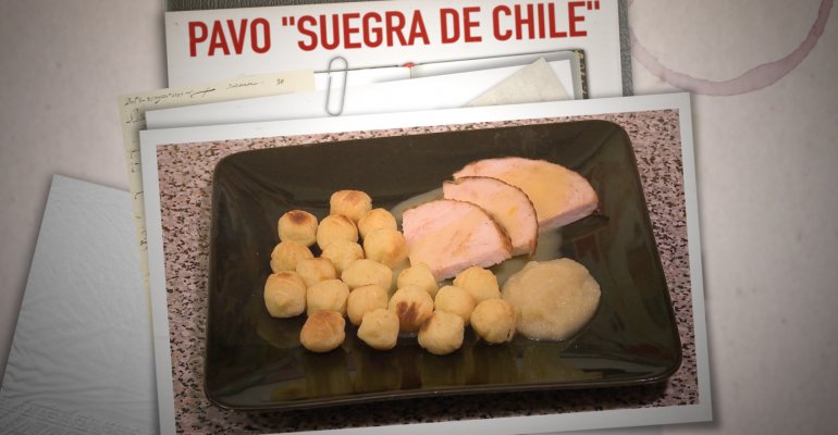 Tía Sonia: Plato Principal / Pavo “Suegra de Chile”