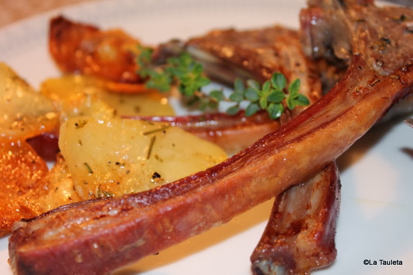 Axel Manríquez nos enseñó a cocinar Chuleta de cordero con harina tostada