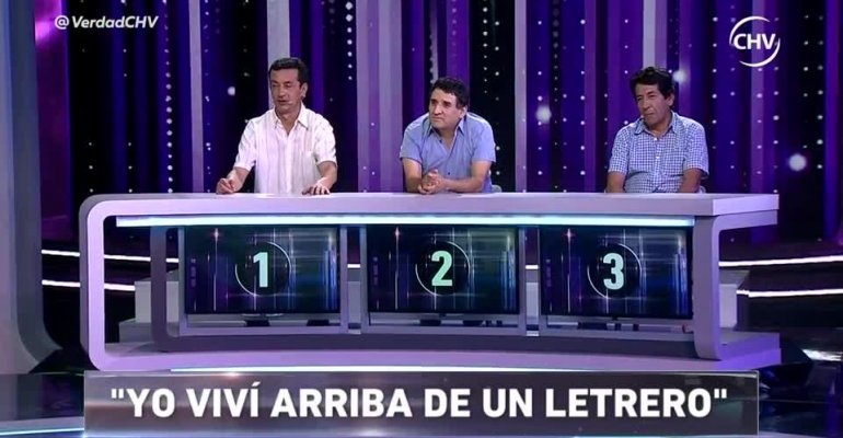 Hombre asegura haber vivido cuatro años en un letrero