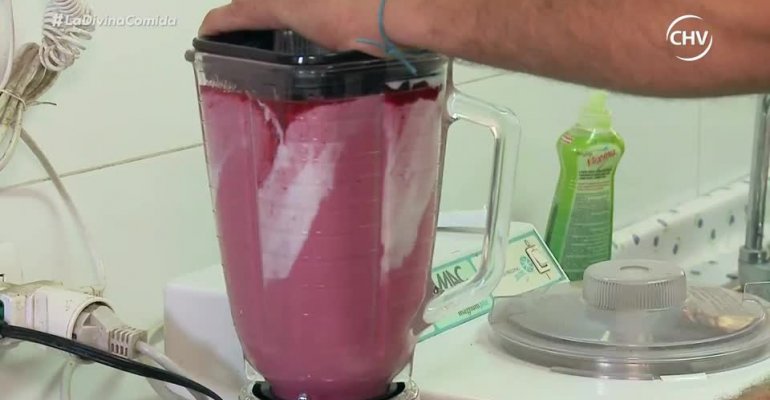 Pablo Zúñiga sorprendió con su postre 