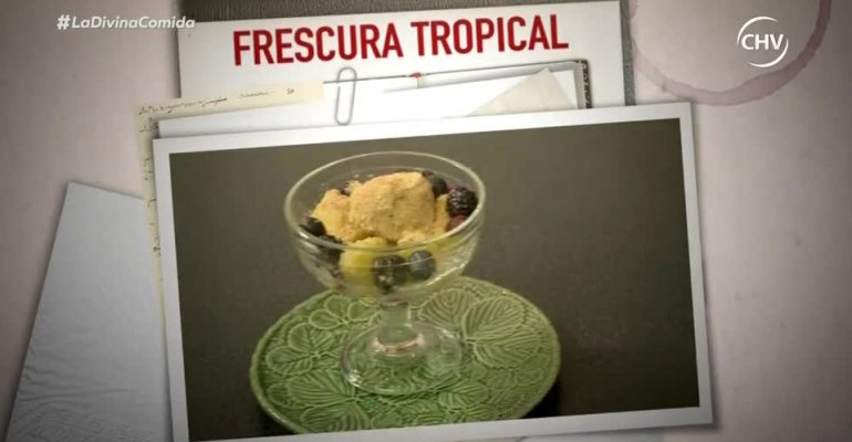 Este es el exquisito postre que hizo ganar a Ignacia Allamand