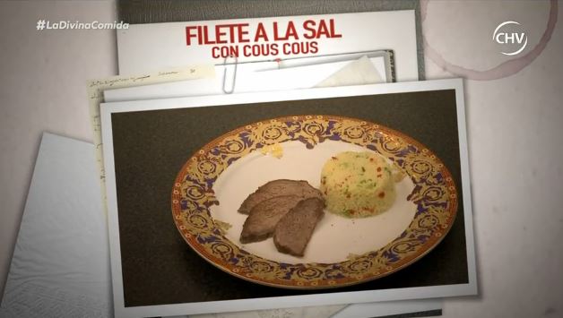 Paulina Rojas trató de conquistar con un Filete a la Sal con Cous Cous