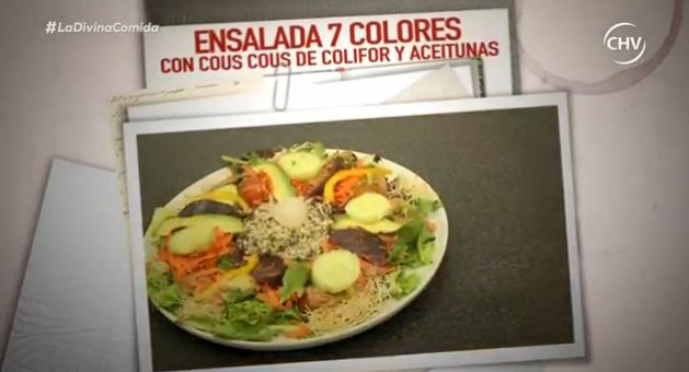 Paty López buscó la victoria con una ensalada de 7 colores